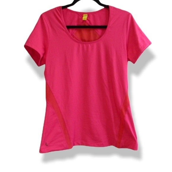 Lole Activewear shirt with mesh back panels size large - Picture 1 of 6